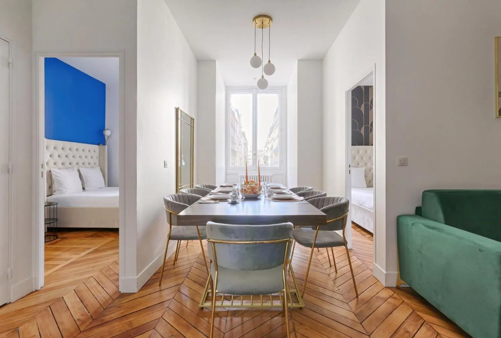 Appartamento Harmonious Flat Parc Monceau 8p Parigi